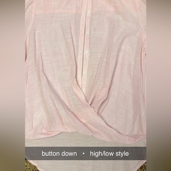 breakfast lunch lounge Button Down Blouse - Picture 3 of 7